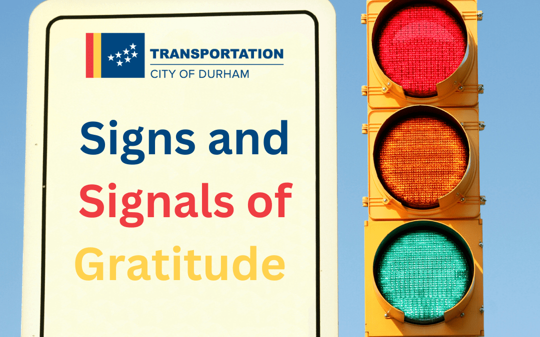 Signs and Signals of Gratitude